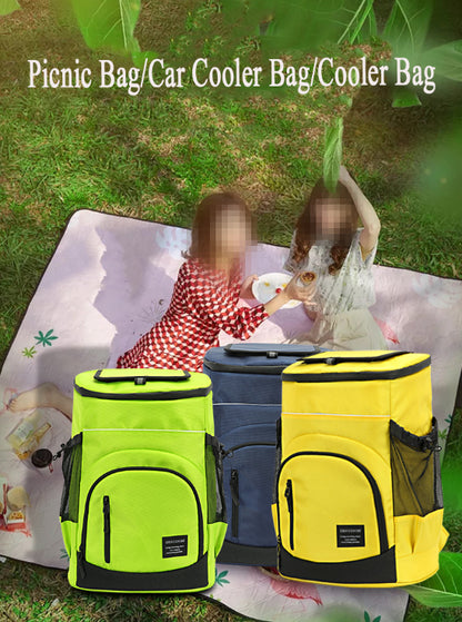DENUONISS 33L Cooler Bag – Soft Insulated Backpack for 36 Cans, Leak-Proof Food & Beer Storage for Travel & Beach