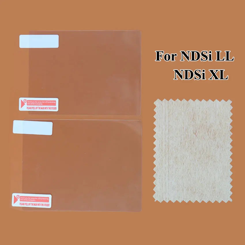 JCD Clear LCD Screen Protector Film for NDS, DSi, 2DS, 3DS XL/LL & New 3DSXL/LL