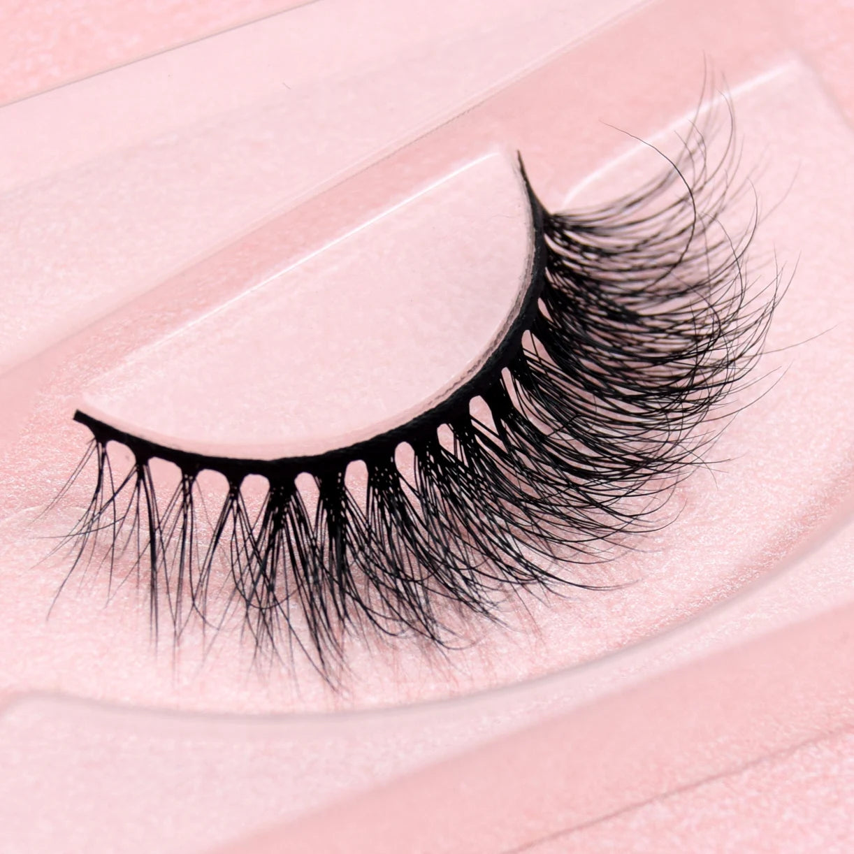 Visofree 3D Mink Eyelashes – Thick Handmade Full Strip Cruelty-Free False Lashes for Makeup M56