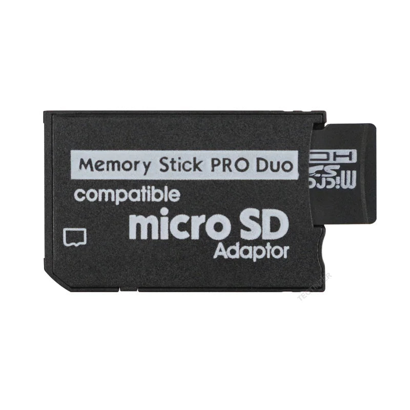 Mini Memory Stick Pro Duo Card Reader | Micro SD TF to MS Card Adapter for PSP
