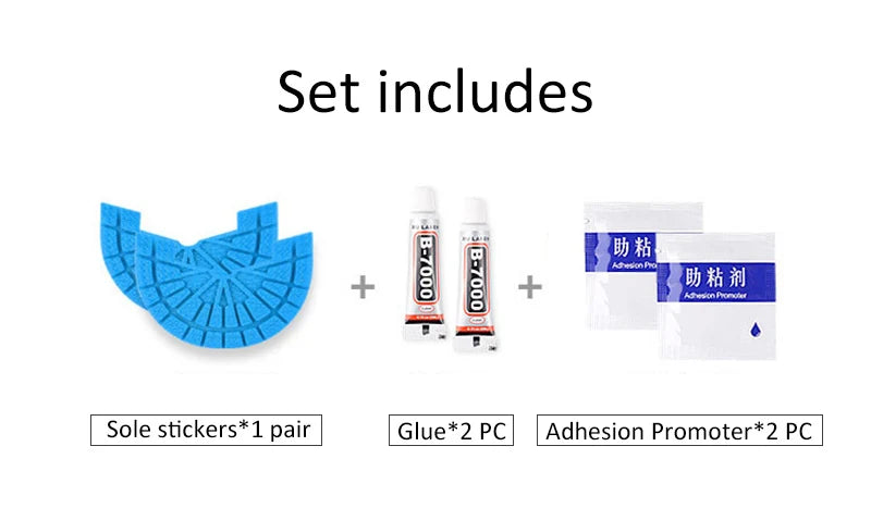 Shoe Wear-Resistant Sole Protector | Anti-Slip Self-Adhesive Rubber Stickers for Men & Women Sneakers