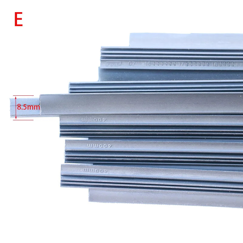 Windscreen Wiper Rubber Insert Refill – 5 Types for Toyota, Volkswagen, Volvo, KIA, BMW, Car Accessories