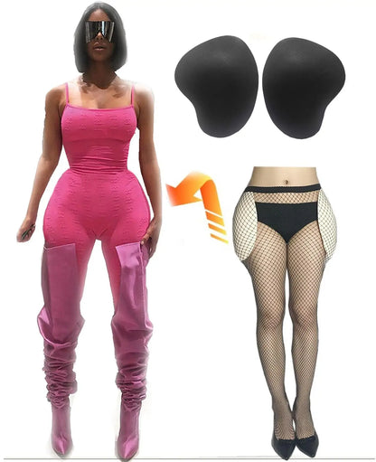 2PCS Hip & Butt Enhancer Pads – Sponge Padded Push-Up Shapewear for Curves & Body Contouring