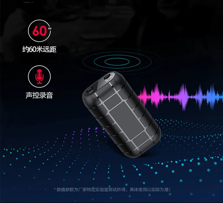 Mini Voice-Activated Digital Recorder – 500-Hour Portable Professional Sound Dictaphone