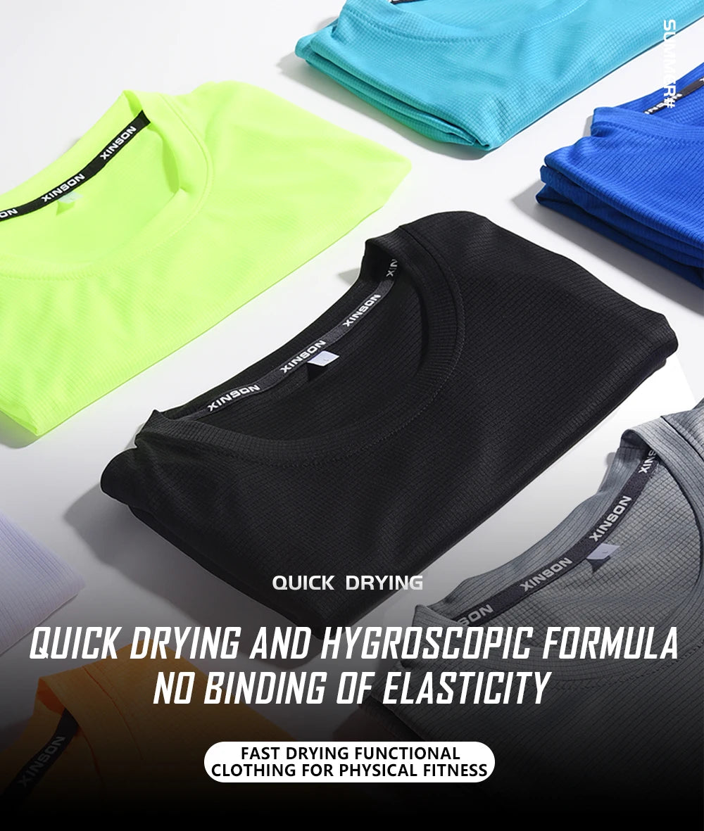 Men's Summer Ice Silk Long Sleeve T-Shirt – Quick Dry, Breathable Sun Protection for Outdoor Running