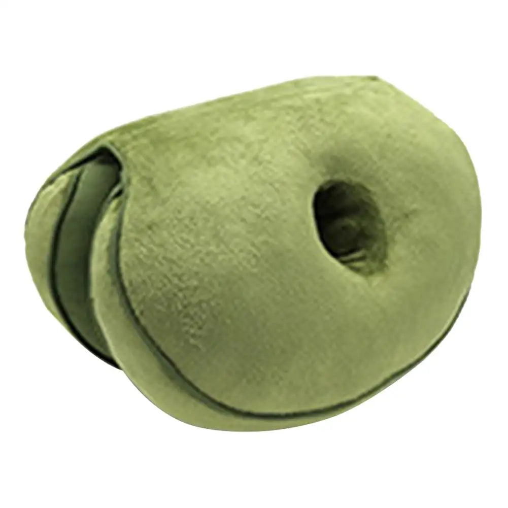 Multifunction Orthopedic Memory Foam Seat Cushion – Dual Comfort Pelvis Pillow for Hip Lift & Pressure Relief