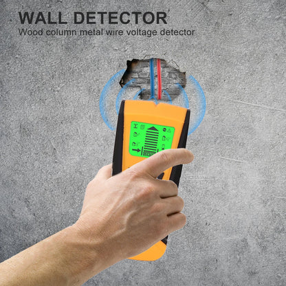 3-in-1 Wall Metal Detector – Professional Deep Scan for Metal, Wood Studs, AC Voltage & Live Wires