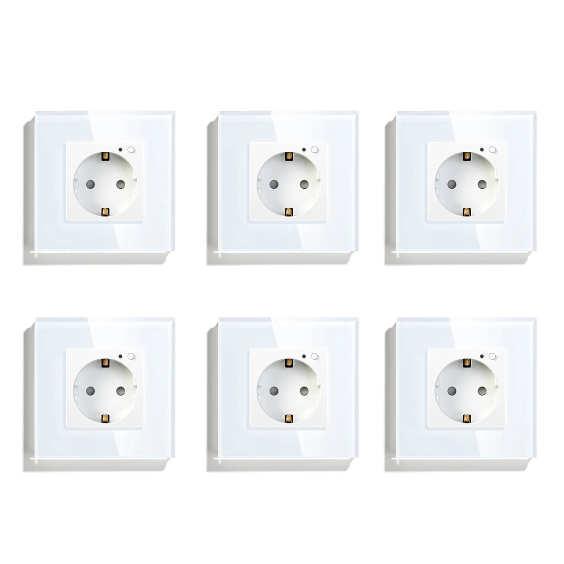 Bseed Smart WiFi Socket – EU Standard Intelligent Outlet, Compatible with Tuya App, Google & Alexa, Timer Function Home Improvement Plug