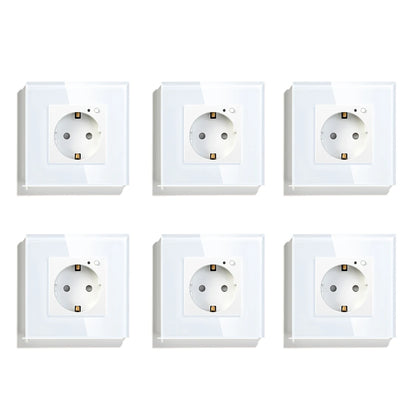Bseed Smart WiFi Socket – EU Standard Intelligent Outlet, Compatible with Tuya App, Google & Alexa, Timer Function Home Improvement Plug