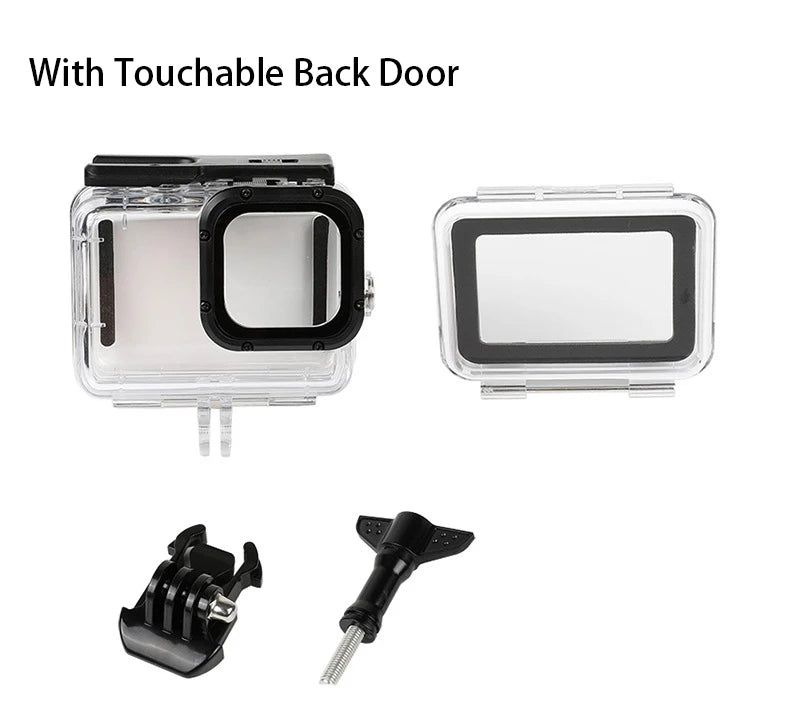 Waterproof Diving Case for GoPro Hero 9–13 Black – 45M Protective Housing Shell & Mount Accessory
