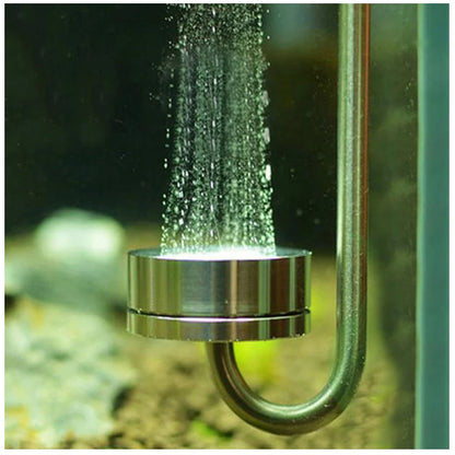 Aquarium CO2 Atomizer System - 304 Stainless Steel Carbon Dioxide Diffuser for Aquatic Plant Growth, 7CM/40CM