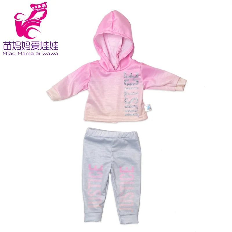 18-Inch Girl Doll Winter Coat — 43cm Baby Doll Jacket Outfit for Dressing