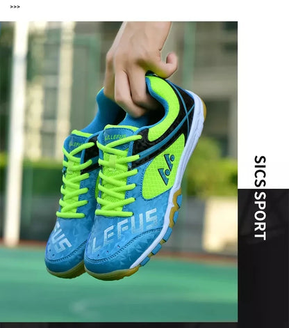 Unisex Non-Slip Breathable Table Tennis Shoes – Wear-Resistant Sports Training Sneakers