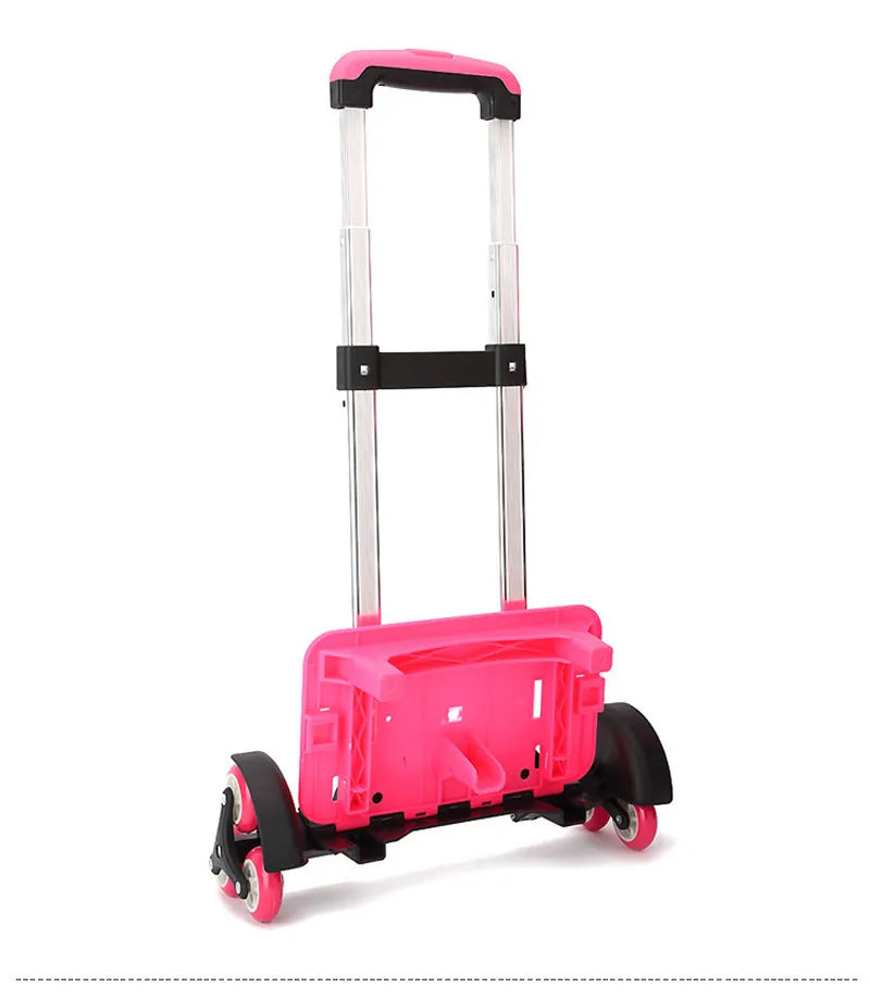 Children’s Wheeled School Trolley Bag | Rolling Backpack for Girls & Boys, Travel Luggage with Wheels