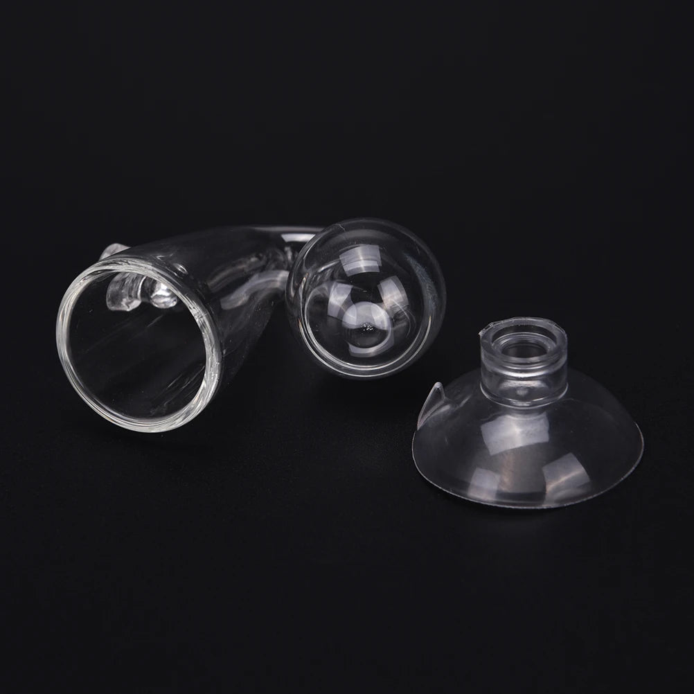 Fish Tank CO2 Diffuse Glass Drop Checker: Long-Term PH Monitor Tester for CO2 Monitoring - Indicator Glass Drop Checker