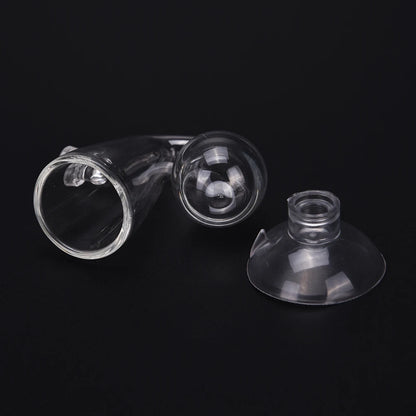Fish Tank CO2 Diffuse Glass Drop Checker: Long-Term PH Monitor Tester for CO2 Monitoring - Indicator Glass Drop Checker