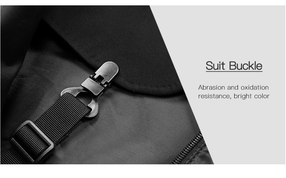 OZUKO Multifunction Men’s Travel Bag – Large Capacity Waterproof Suit Luggage Duffel with Shoe Pocket