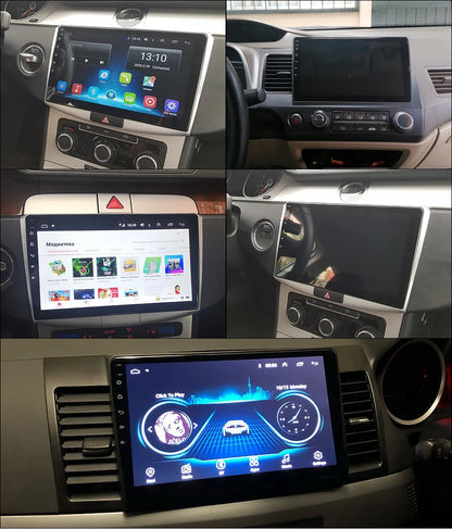 Srnubi 2DIN Car Radio Android 12 – Universal 7"/9" CarPlay Multimedia Player for Nissan, Honda, Toyota, Lada, Volkswagen, Hyundai