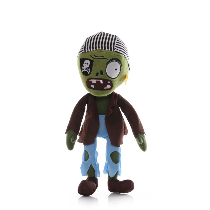 Plants vs Zombies 30cm Plush Toys – Gargantuar, Pirate, Duck Zombie Soft Stuffed Dolls for Kids Gifts