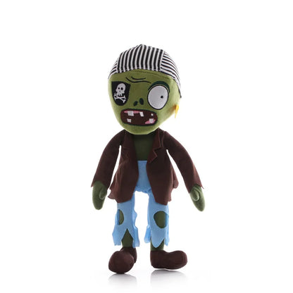 Plants vs Zombies 30cm Plush Toys – Gargantuar, Pirate, Duck Zombie Soft Stuffed Dolls for Kids Gifts