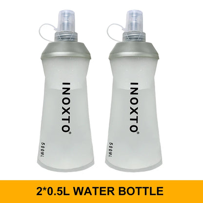 INOXTO 5L Trail Running Backpack - Ultra-Light Hydration Vest for Marathon & Cycling with 1.5L/2L Water Bag