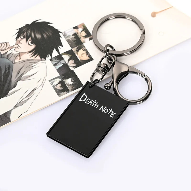 A5 Anime Death Note Notebook Set – Leather Journal, Collectible School Writing Journal with Large Anime Theme