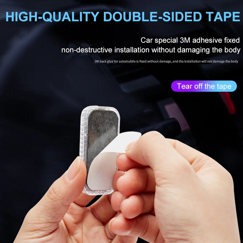 Mini LED Touch Light - USB Rechargeable Wireless Car Interior Reading & Ceiling Lamp