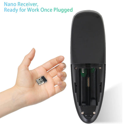 G10S 2.4G Wireless Air Mouse with Voice Remote Control and Gyroscope - IR Learning - Compatible with Android TV Box - G10SPRO BT