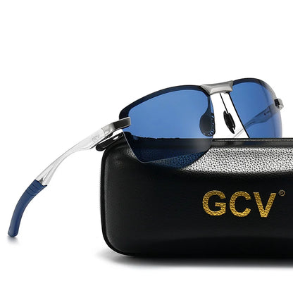 GCV Ultralight Polarized Sunglasses – Fashion Sports Eyewear for Men, Ideal for Driving, Fishing, Outdoor Travel, UV Protection Goggles