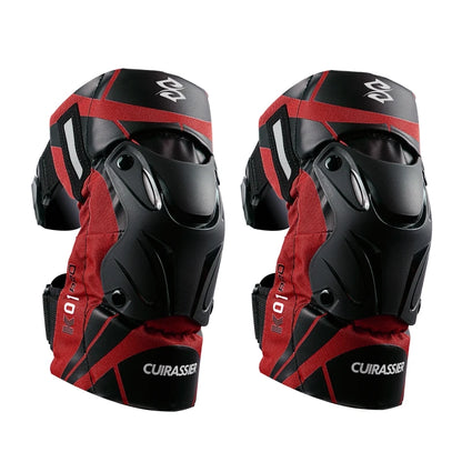 Cuirassier Motorcycle Knee Pads - Reflective Motocross MX Protective Guards Racing Leg Protection Gear