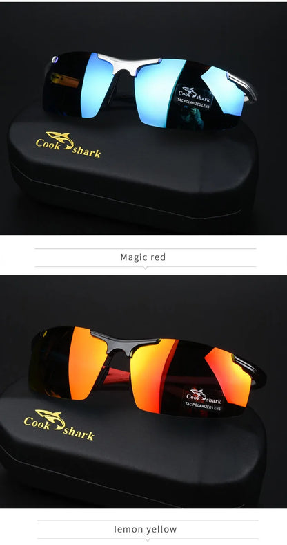 Cookshark 2020 Men's Polarized Sunglasses - Trendy Driving Glasses for Driver