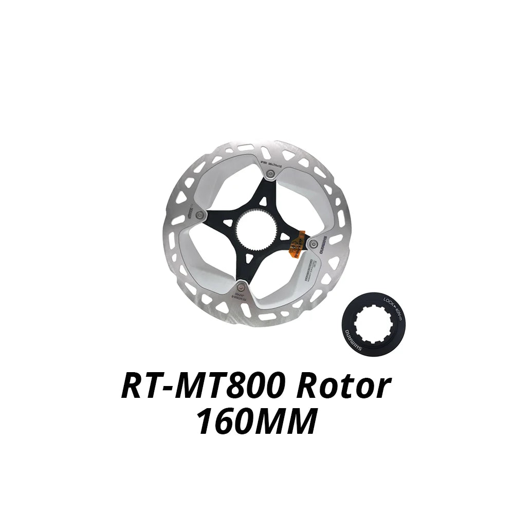 Shimano DEORE XT MT800/MT900 Center Lock Ice Technologies Freeza Disc Brake Rotor – 203/180/160/140mm