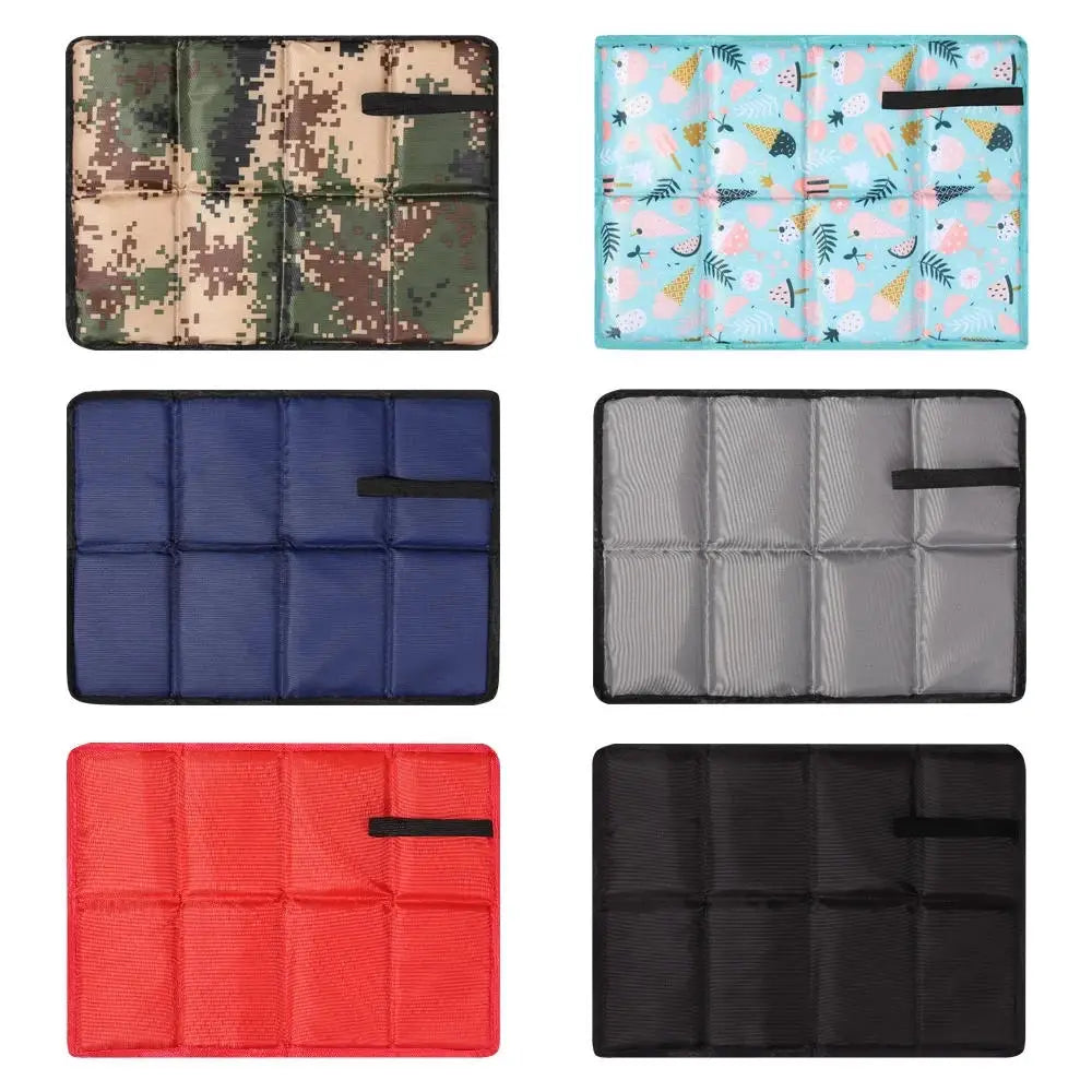 Portable Folding Camping Mat – Waterproof Oxford Foam Sitting Pad for Hiking, Beach, Picnic & Outdoor Use