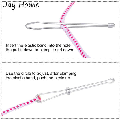 Flexible Sewing Threader Tool — Drawstring Loop Turner Hook with Metal Tweezers & Plastic Threader for DIY Sewing