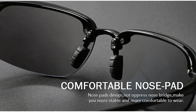 MAXJULI Bifocal Sunglasses for Men & Women - Ultra Lightweight TR90 Frame, UV Protection & Sun Reading Glasses (8001)