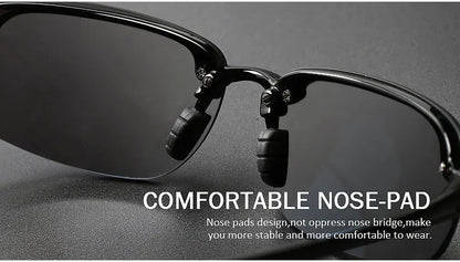 MAXJULI Bifocal Sunglasses for Men & Women - Ultra Lightweight TR90 Frame, UV Protection & Sun Reading Glasses (8001)