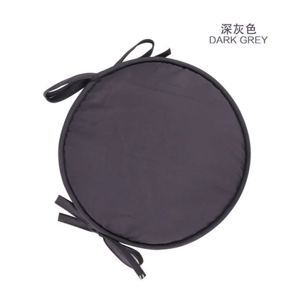 Round Chair Cushion – Candy Color Seat Pad with Drawstring, Home Decor & Office Chair Cushion, 30cm & 38cm