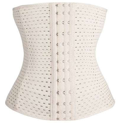 Plus Size XS-5XL Steel Boned Waist Trainer Corset for Women – Postpartum Shapewear Bustier Cinta Modeladora