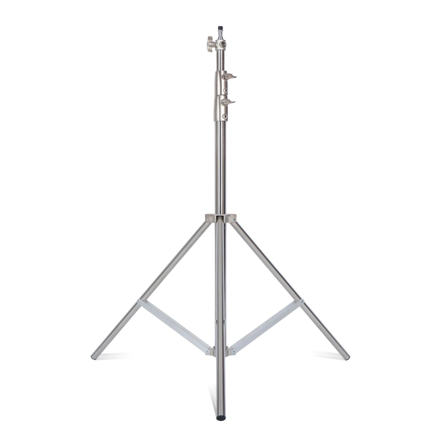 290cm Air Pressure Tripod - 10kg Bearing Stainless Steel Light Stand for Camera, Ring Light, Live Streaming & Photography