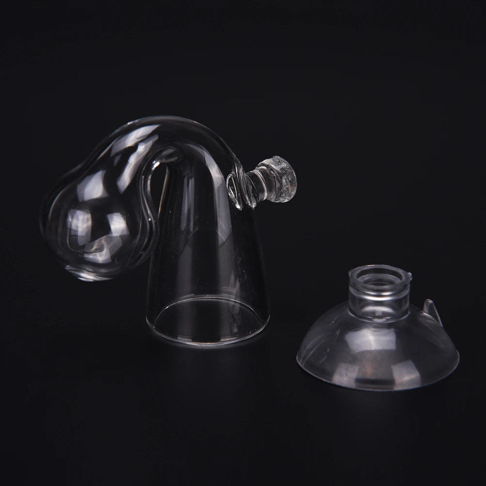 Fish Tank CO2 Diffuse Glass Drop Checker: Long-Term PH Monitor Tester for CO2 Monitoring - Indicator Glass Drop Checker