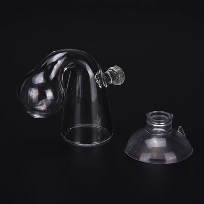 Fish Tank CO2 Diffuse Glass Drop Checker: Long-Term PH Monitor Tester for CO2 Monitoring - Indicator Glass Drop Checker