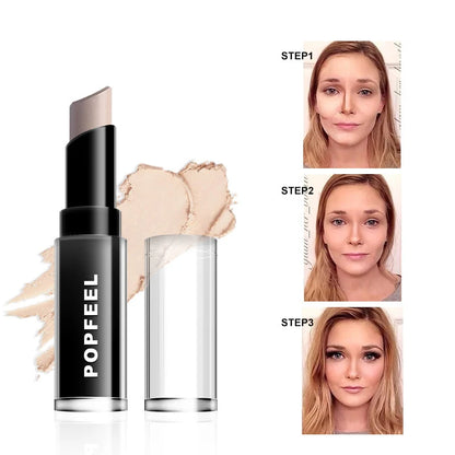 Multi Function Makeup Concealer Stick - Liquid Face Corrector Bronzer Contour Primer for Base Makeup