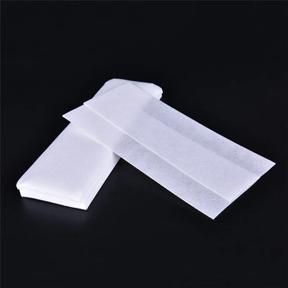 Nonwoven Hair Removal Wax Paper - 100/500/1000pcs Epilator Wax Strips for Body, Leg & Arm - High Quality