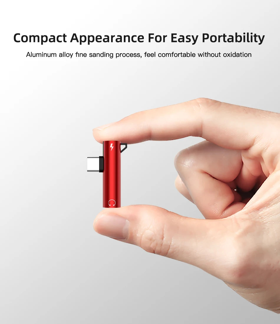 2-in-1 Audio Headphone & Charging Adapter for iPhone XR, XS, 11, 12, 13 – 3.5mm Jack to Earphone AUX Cable (Not Type-C)