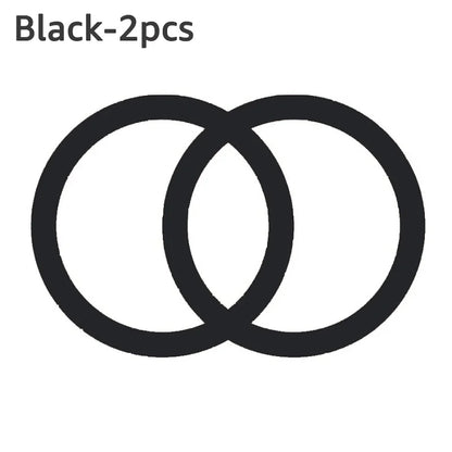 2-Pack MagSafe Magnetic Ring Plate — Universal Metal Sticker for Wireless Charging & Car Mount Holder
