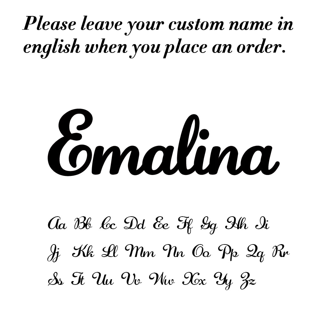 Sipuris Custom Name Necklace - Personalized Gold Stainless Steel Choker Jewelry Gift for Women & Men Wedding Style