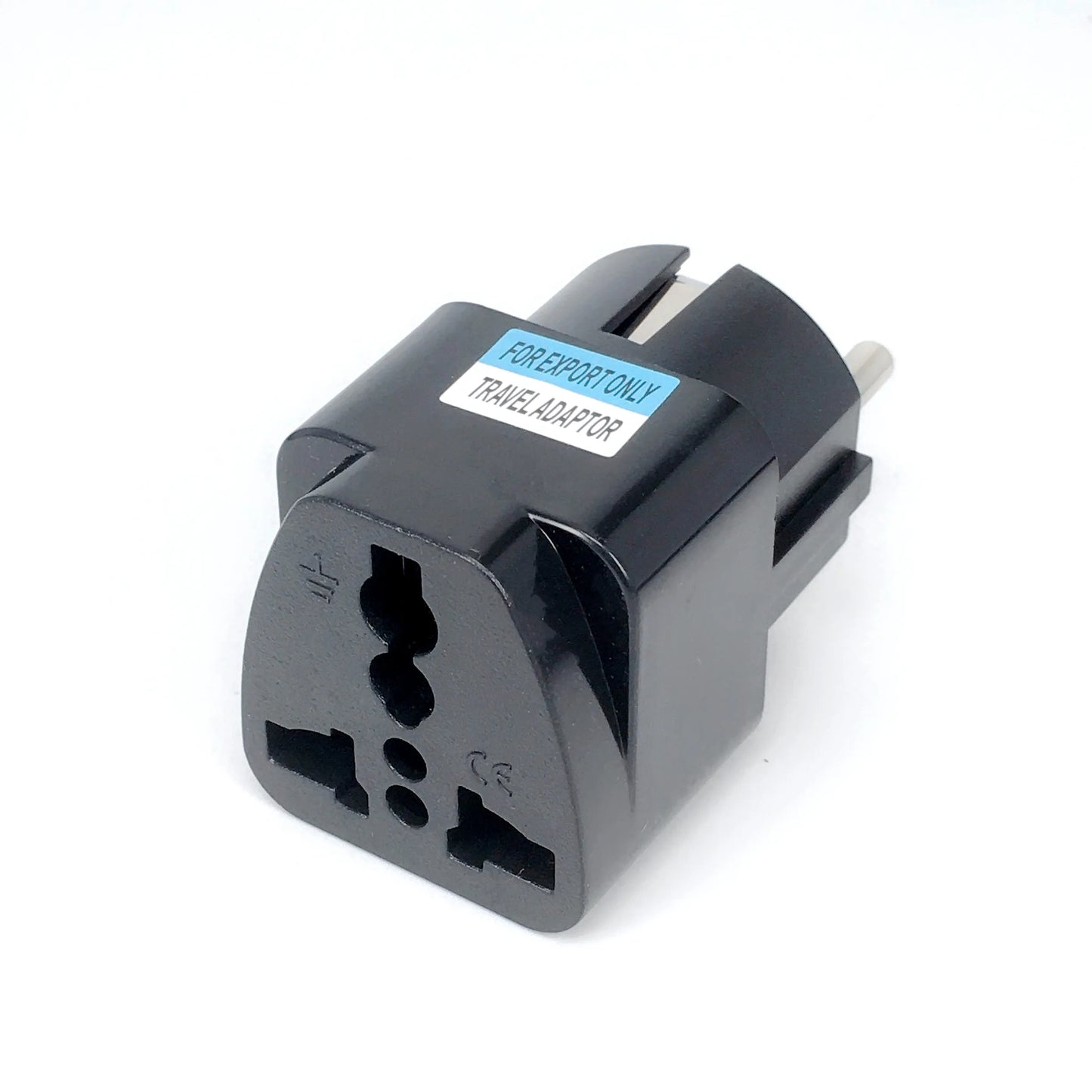 Universal EU Plug Adapter – International AU, UK, US to EU/KR Travel Electrical Plug Converter & Power Socket