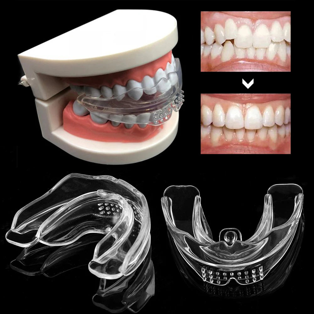 4D Orthodontic Dental Braces – Silicone Teeth Alignment Trainer, Retainer & Mouth Guard for Bruxism