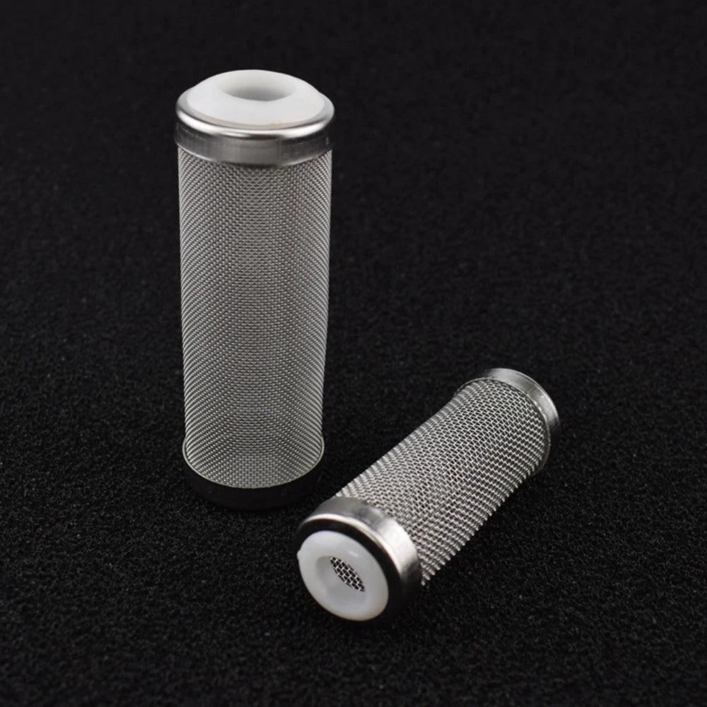 12/16mm Aquarium Inflow Inlet Filter – Stainless Steel Mesh Net Guard, Fish Tank Intake Strainer & Prefilter Cover