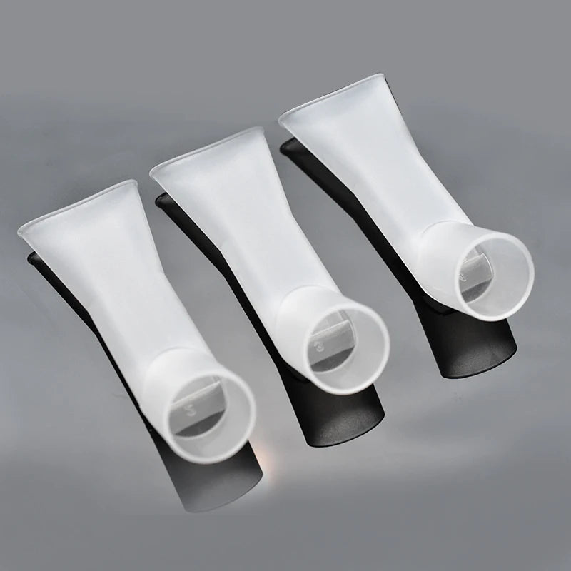 3-Piece Household Nebulizer Kit — Inhaler Cup and Compressor Mouthpieces, Medical Steam Inhaler Accessories